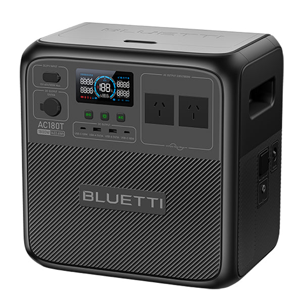 BLUETTI AC180T Portable Power Station | 1,800W 1,433.6Wh