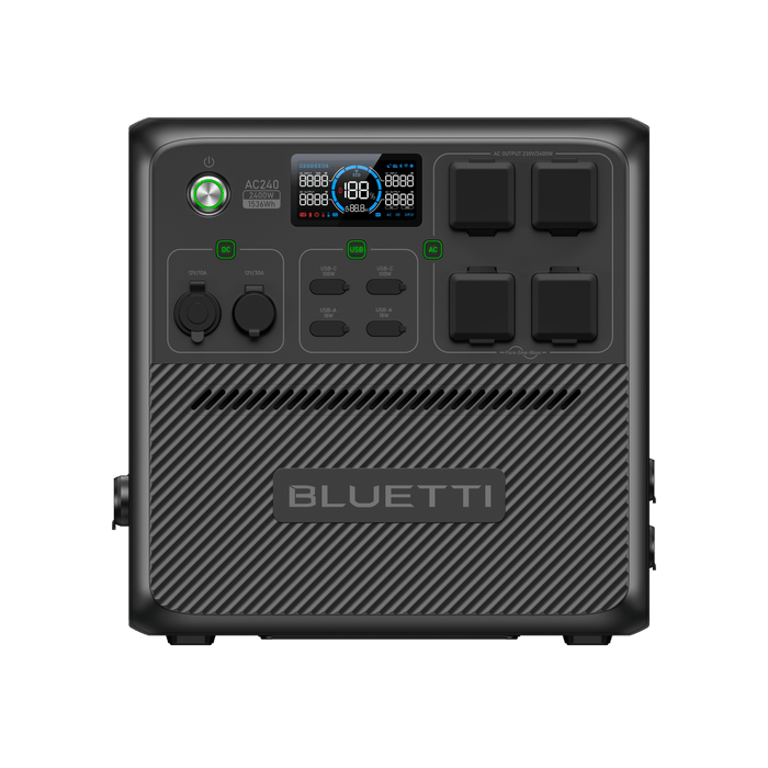 BLUETTI AC240 Portable Power Station | 2,400W 1,536Wh