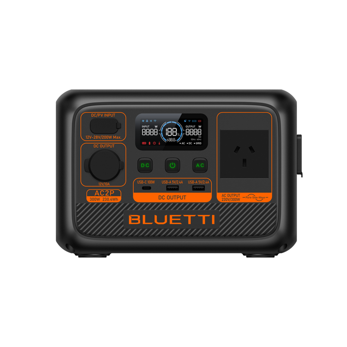 BLUETTI AC2P Portable Power Station | 300W 230.4Wh