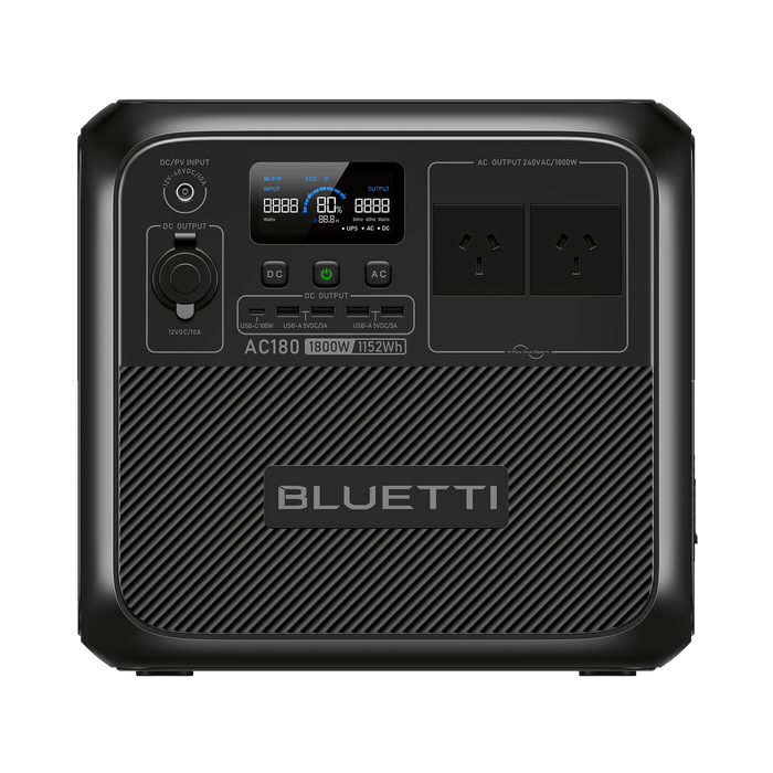 BLUETTI AC180 Portable Power Station | 1,800W 1,152Wh