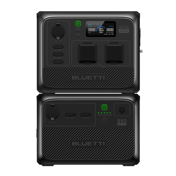 BLUETTI AC60 + B80 | Home Battery Backup